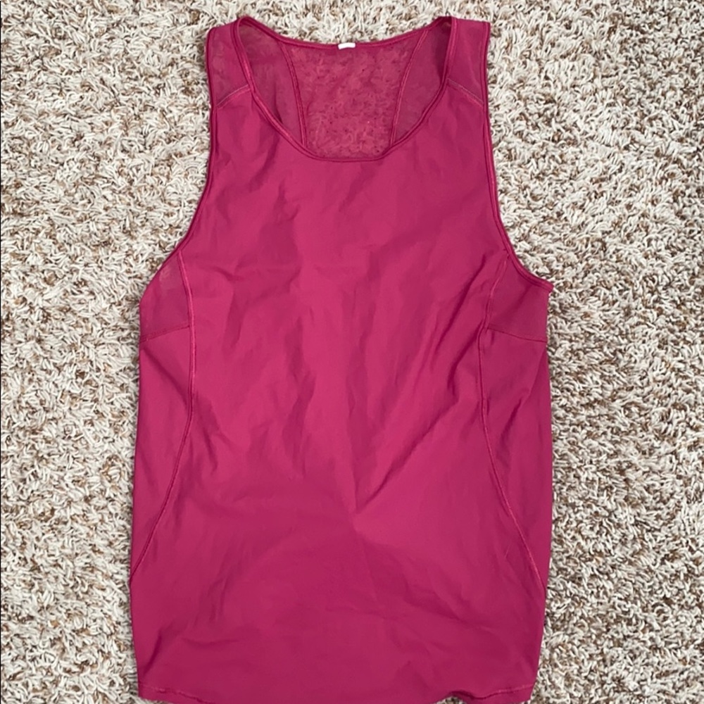 Lululemon tie back running tank!